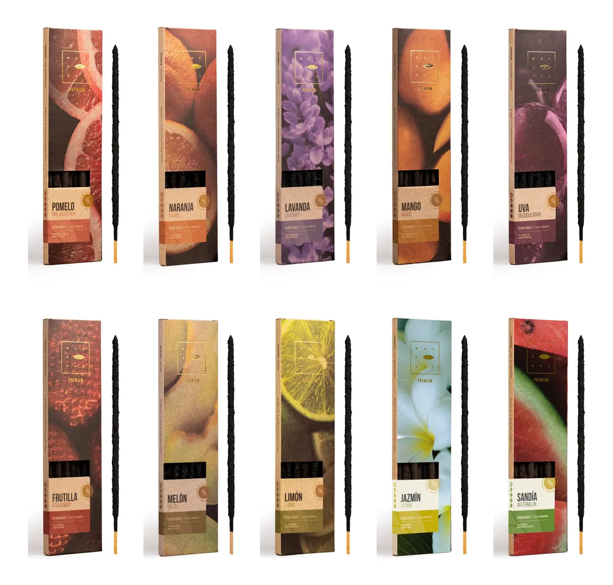 Sahumerio Natural Premium Aromatico