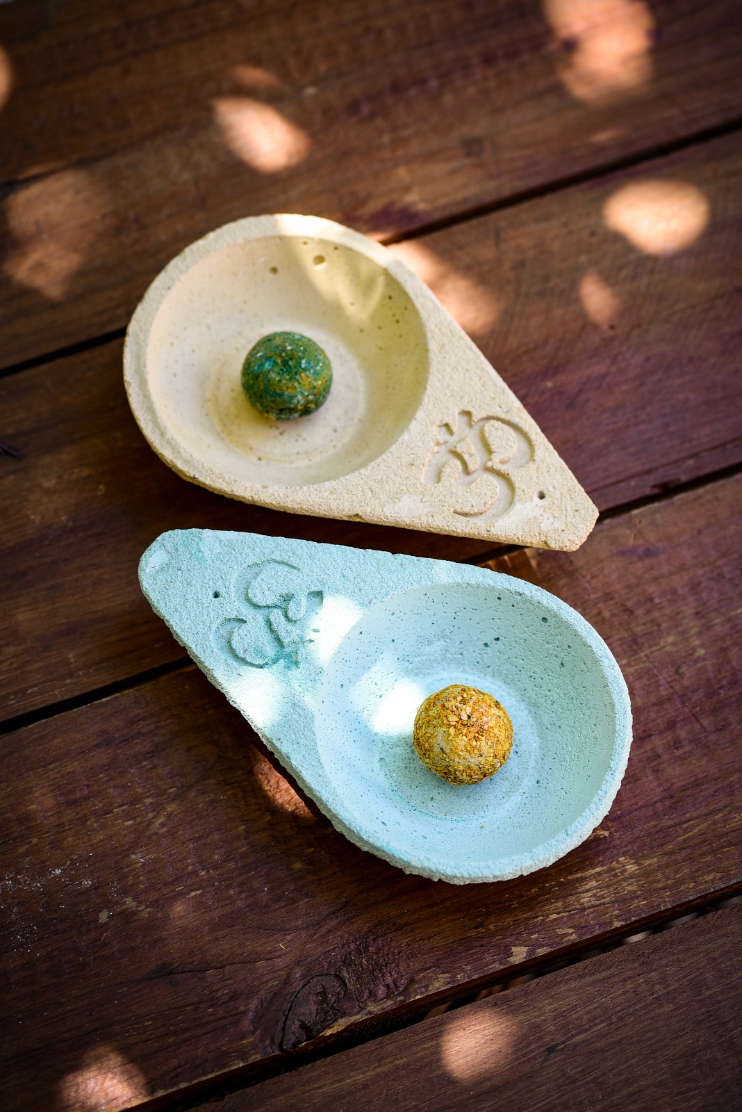 Sahumador porta Sahumerio Cemento OM